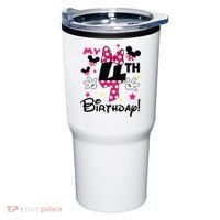 My 4th Birthday Funny Birthday Party Girl Tumbler thumb 0
