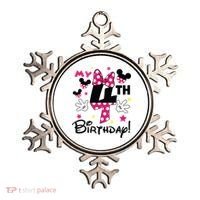 My 4th Birthday Funny Birthday Party Girl Ornament thumb 0