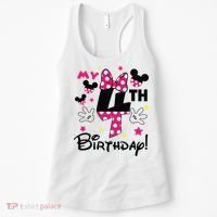 My 4th Birthday Funny Birthday Party Girl Women's Tank Top thumb 0