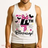 My 4th Birthday Funny Birthday Party Girl Tank Top thumb 3