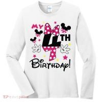 My 4th Birthday Funny Birthday Party Girl Women's Long Sleeve Shirt thumb 0