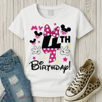 My 4th Birthday Funny Birthday Party Girl Women's T-Shirt thumb 3