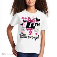 My 4th Birthday Funny Birthday Party Girl Kids T-Shirt thumb 2