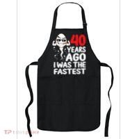 m.e.ns 40th Birthday Gag dress 40 Years Ago I Was The Fastest Funny Apron thumb 0