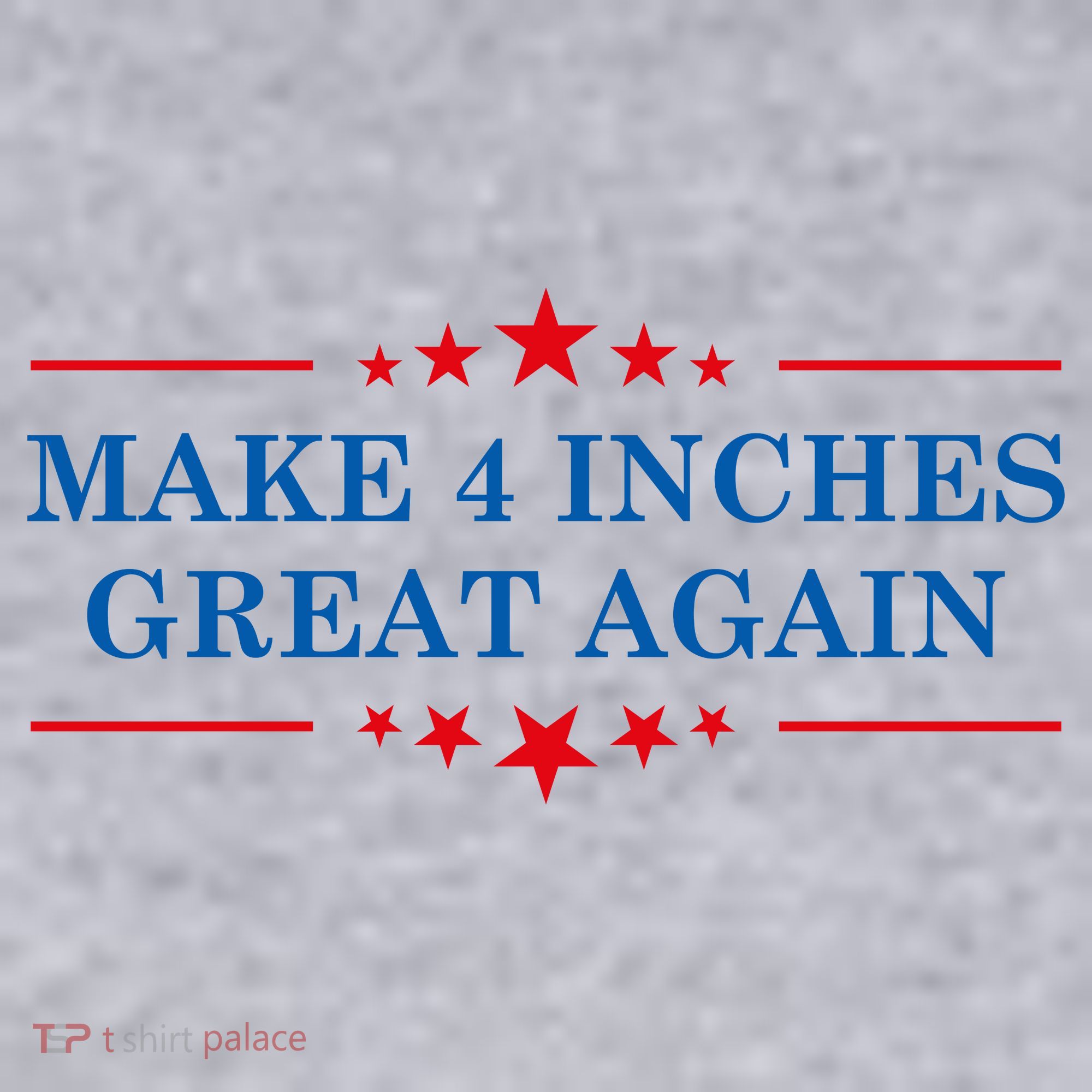 Make 4 Inches Great Again American Political Quote Gift Women's Sweatshirt