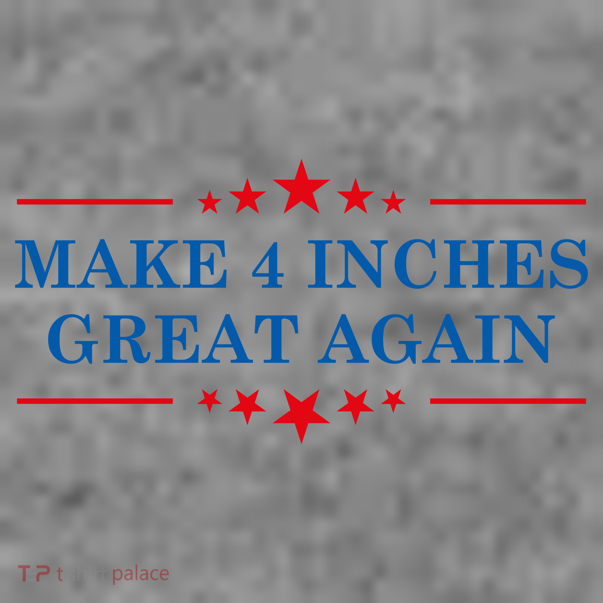 Make 4 Inches Great Again American Political Quote Gift Toddler Hoodie