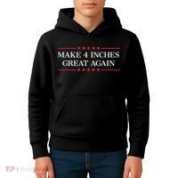 Make 4 Inches Great Again Kids Hoodie thumb 4