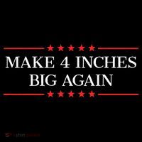 Make 4 Inches Big Again Toddler Hoodie thumb 2