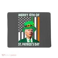 Merry 4th Of St Patrick's Day Confused Joe Biden Funny Mousepad thumb 0
