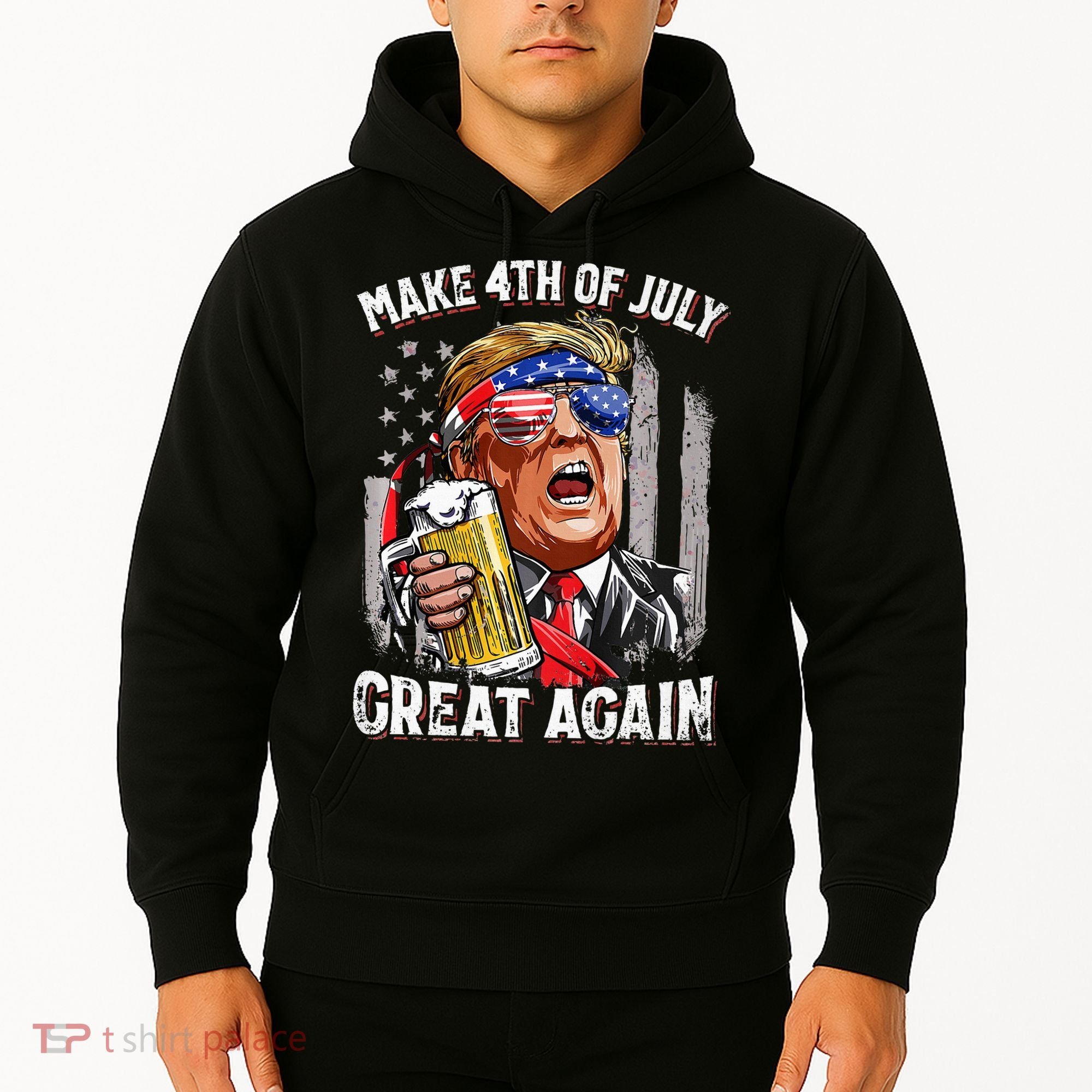 Make 4th Of July Great Again Hoodie