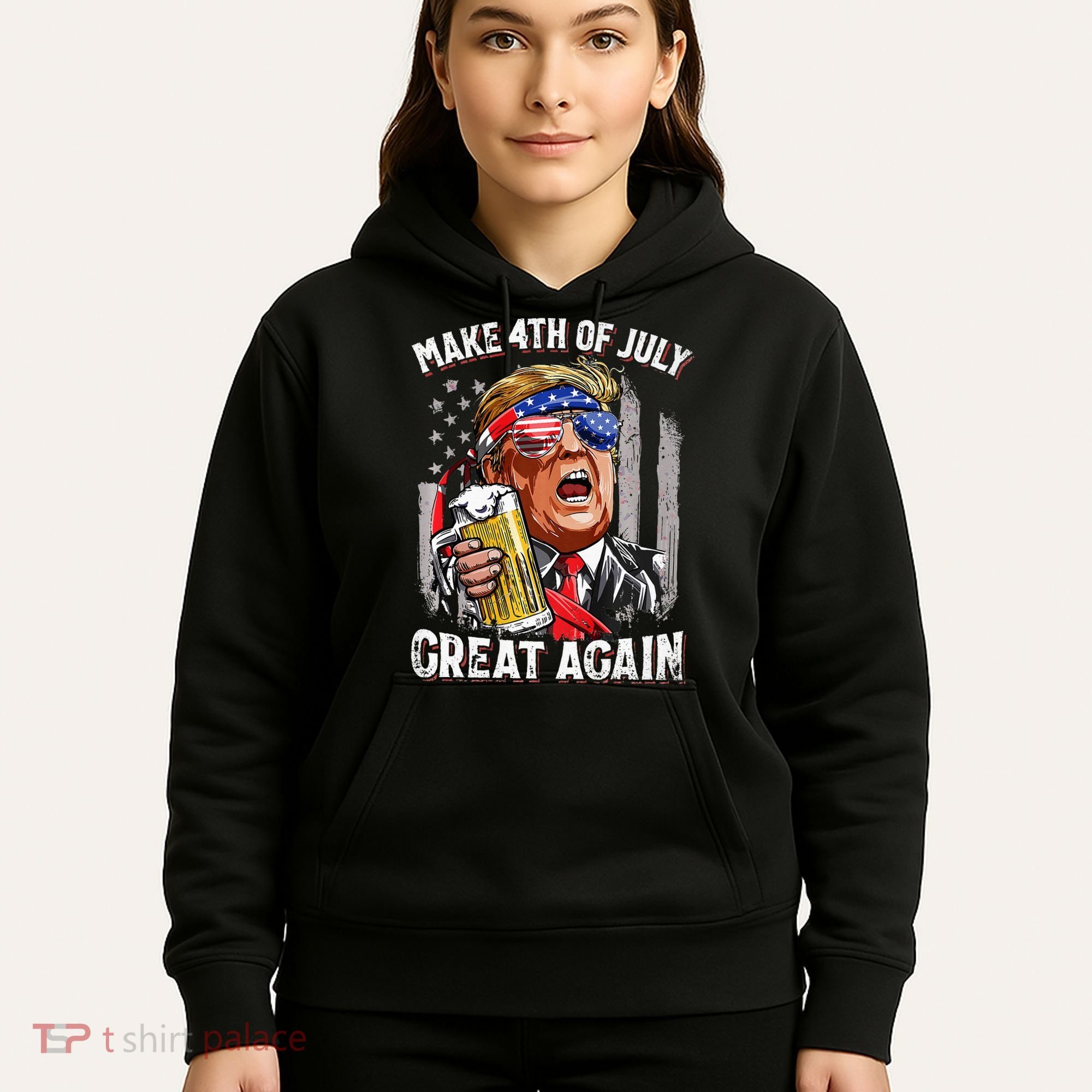 Make 4th Of July Great Again Hoodie