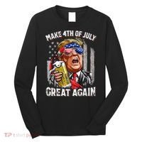 Make 4th Of July Great Again Long Sleeve Shirt thumb 0