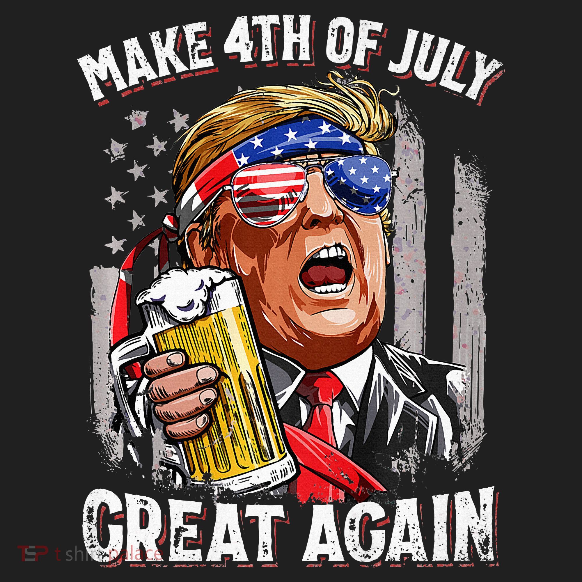 Make 4th Of July Great Again Beanie