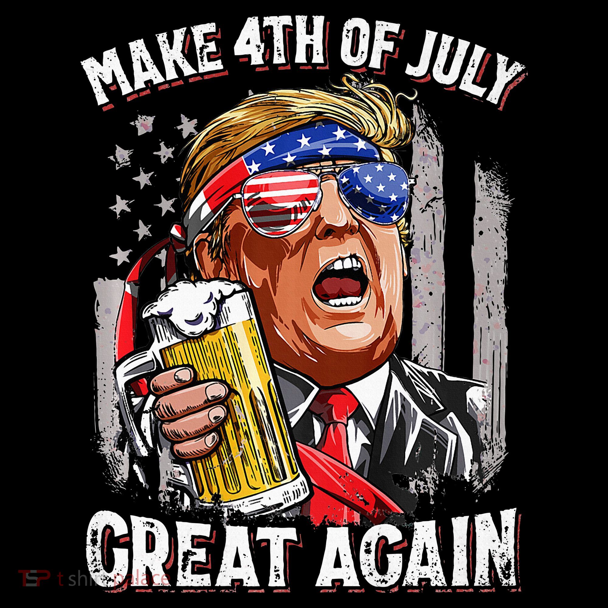 Make 4th Of July Great Again Women's Hoodie