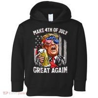 Make 4th Of July Great Again Toddler Hoodie thumb 0