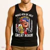 Make 4th Of July Great Again Tank Top thumb 3