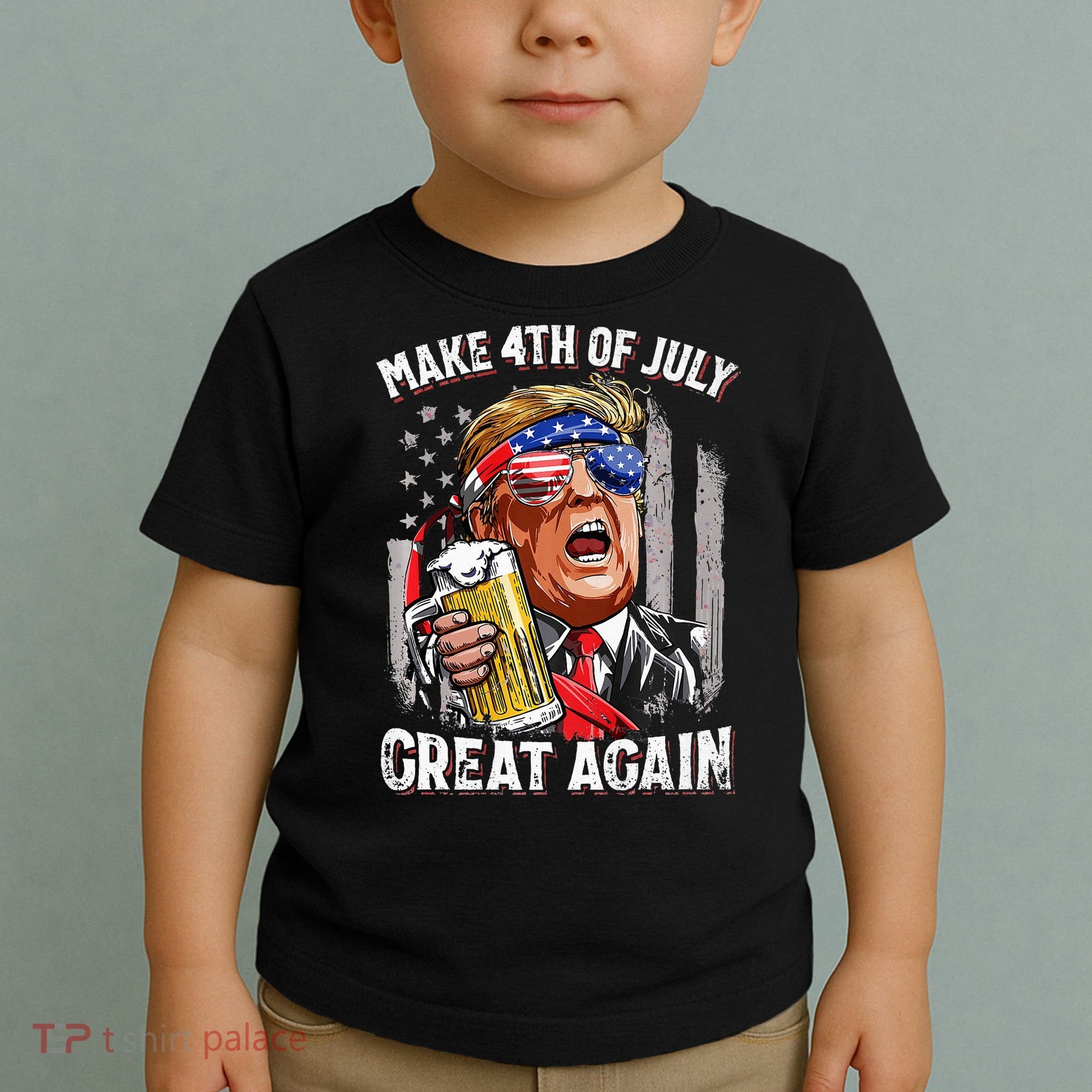 Make 4th Of July Great Again Toddler T-Shirt