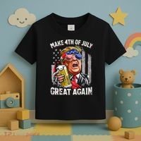 Make 4th Of July Great Again Toddler T-Shirt thumb 3