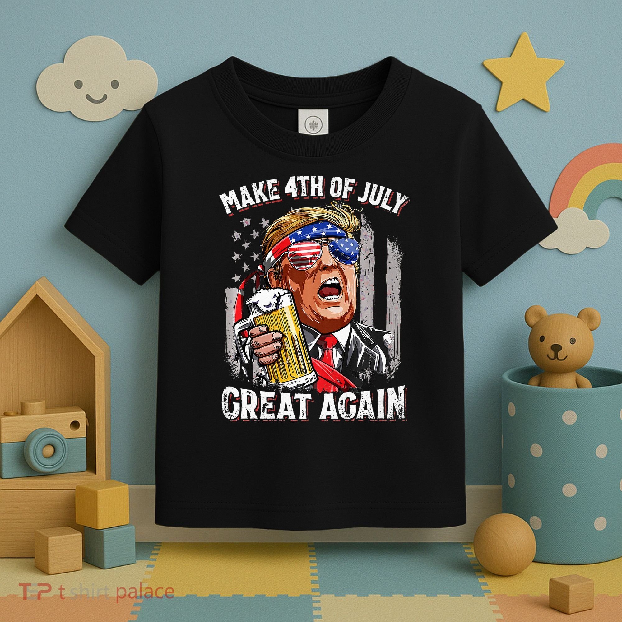Make 4th Of July Great Again Toddler T-Shirt