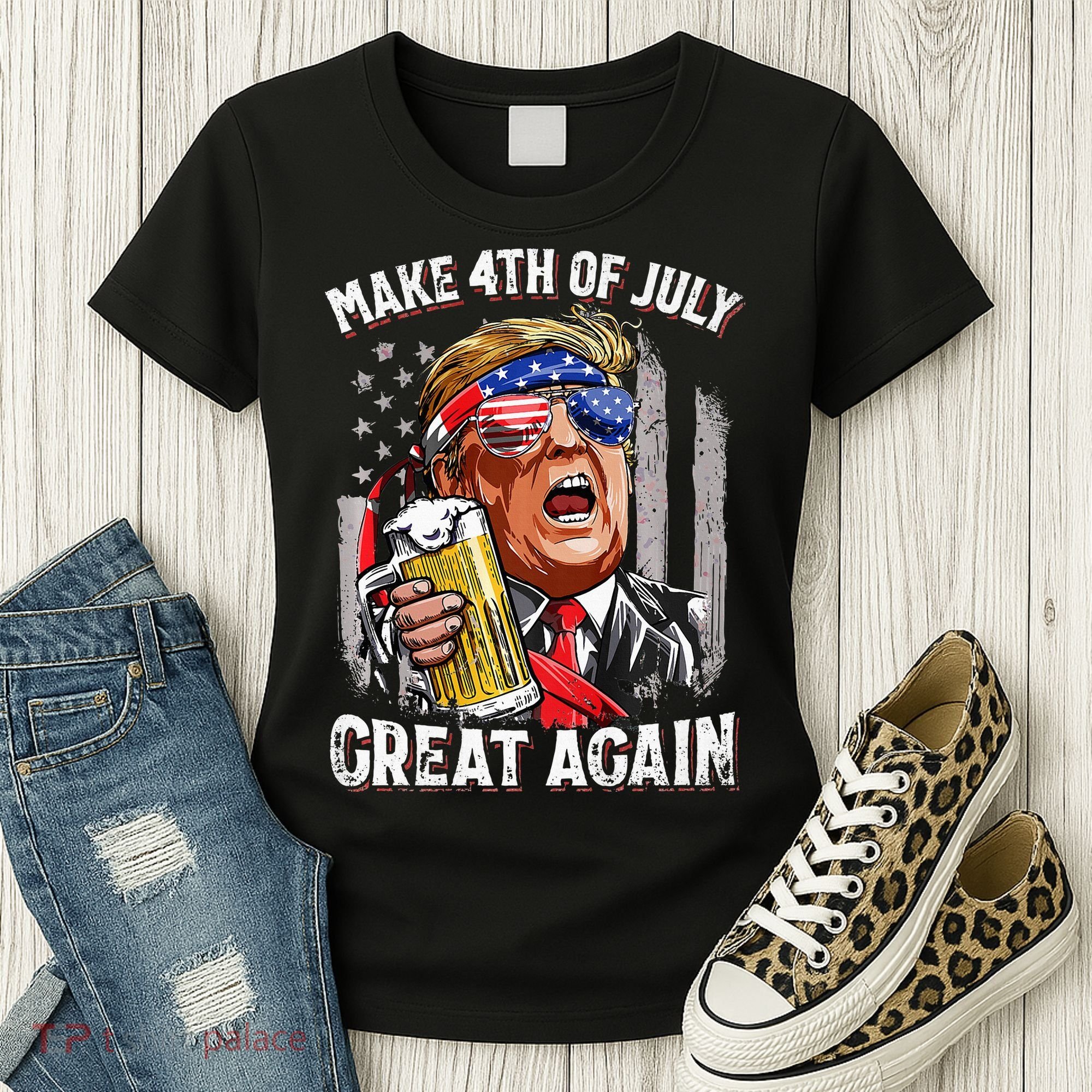 Make 4th Of July Great Again Women's T-Shirt