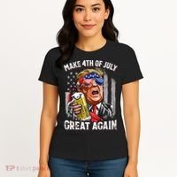 Make 4th Of July Great Again Women's T-Shirt thumb 4