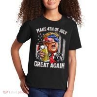 Make 4th Of July Great Again Kids T-Shirt thumb 2
