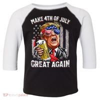 Make 4th Of July Great Again Toddler Fine Jersey T-Shirt thumb 0