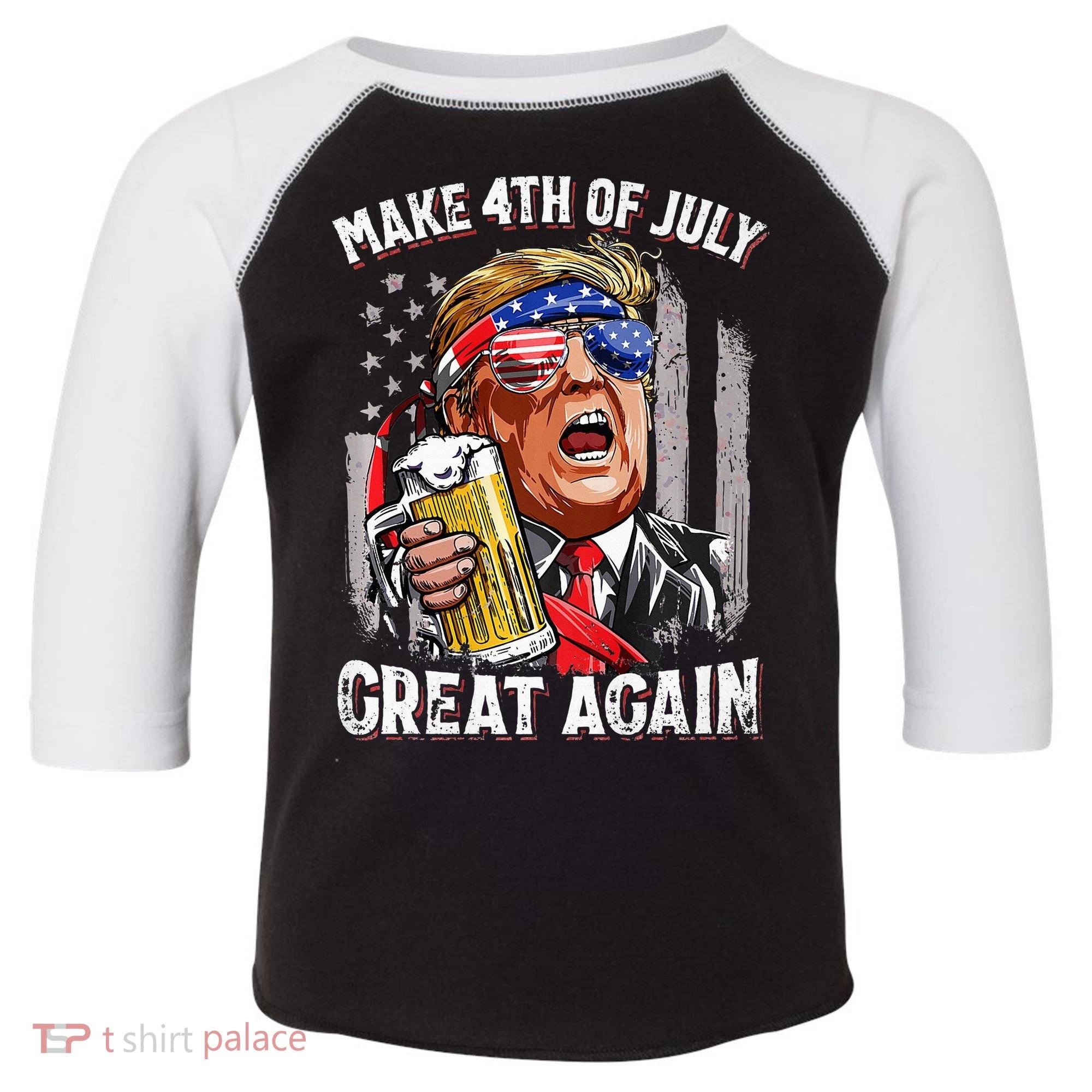 Make 4th Of July Great Again Toddler Fine Jersey T-Shirt