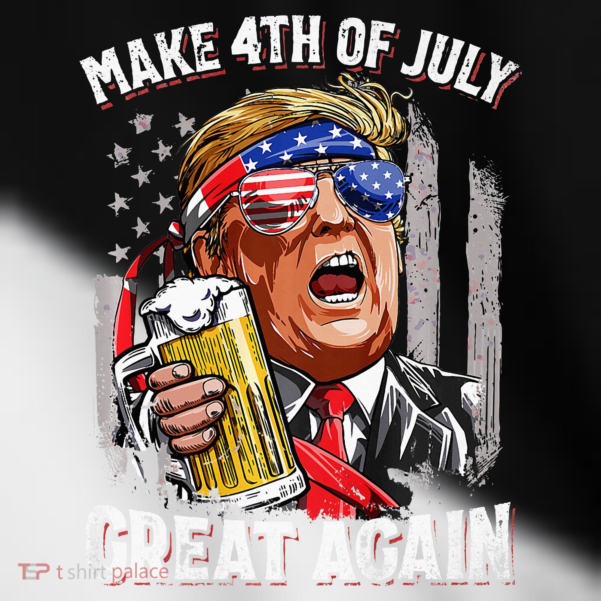 Make 4th Of July Great Again Toddler Fine Jersey T-Shirt