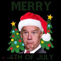 Merry 4th Of July Funny Joe Biden Ugly Christmas Coffee Mug thumb 5
