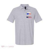 Merica 4th Of July Cool Bulldog Funny Polo thumb 0