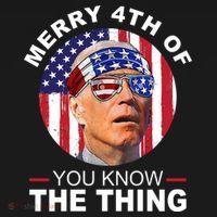 Merry 4th Of You Know The Thing Confused Biden 4th Of July Pajama Set thumb 2