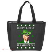 Merry 4th Of St Patrick's Day Funny Joe Biden Tote Bag thumb 0