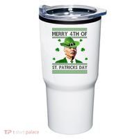 Merry 4th Of St Patrick's Day Funny Joe Biden Tumbler thumb 0