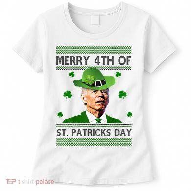 Merry 4th Of St Patrick's Day Funny Joe Biden Women's T-Shirt