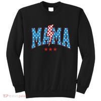Mama 4th Of July Usa Festive Sweatshirt thumb 0