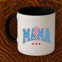 Mama 4th Of July Usa Festive Coffee Mug thumb 2