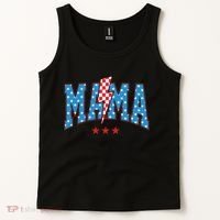 Mama 4th Of July Usa Festive Tank Top thumb 2