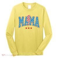 Mama 4th Of July Usa Festive Long Sleeve Shirt thumb 0