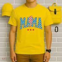 Mama 4th Of July Usa Festive T-Shirt thumb 6