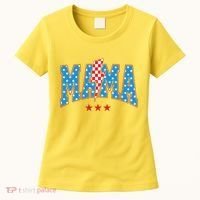 Mama 4th Of July Usa Festive Women's T-Shirt thumb 0