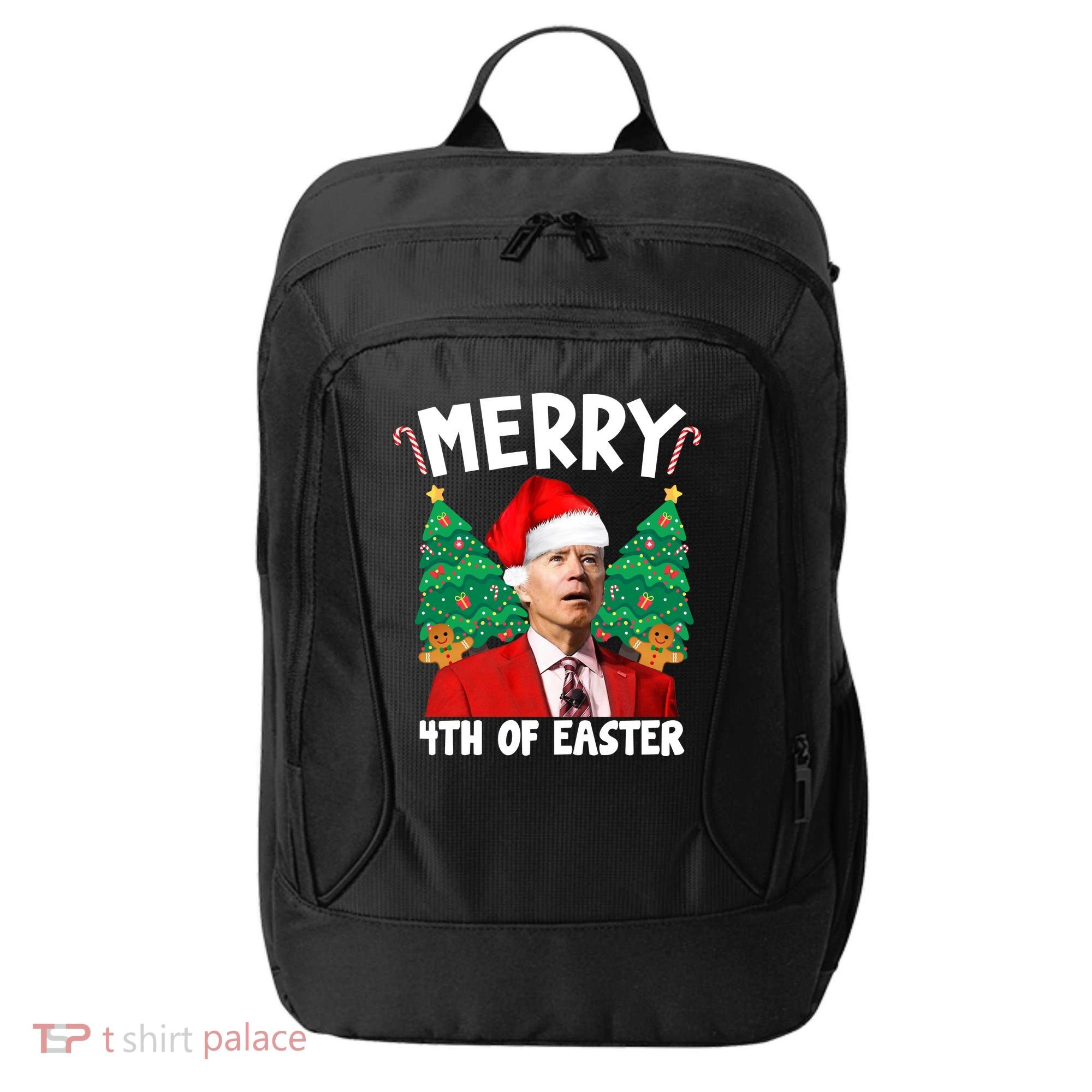 Merry 4th Of Easter Funny Joe Biden Holiday City Backpack