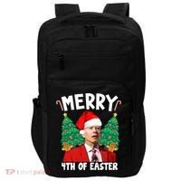Merry 4th Of Easter Funny Joe Biden Holiday Impact Tech Backpack thumb 0