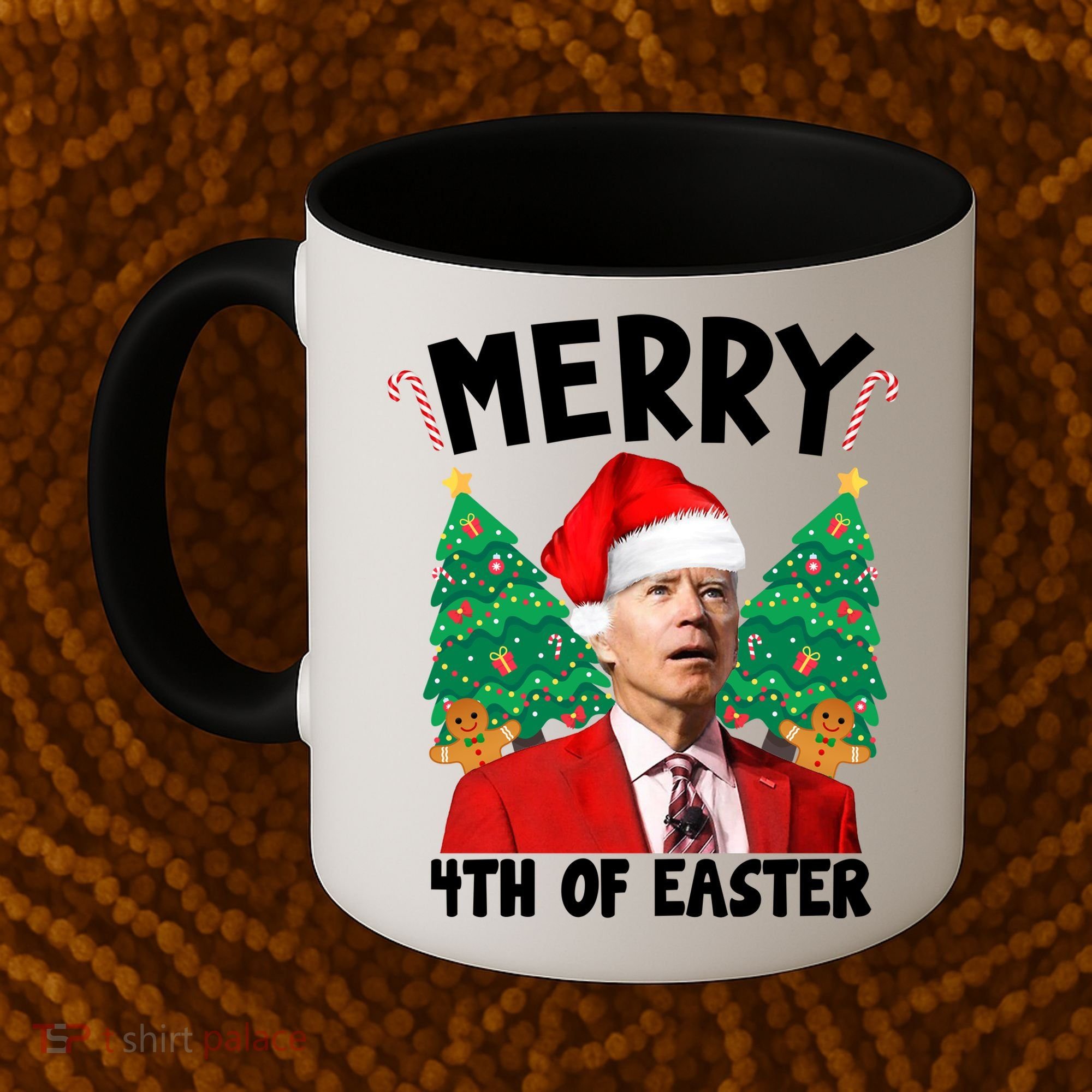 Merry 4th Of Easter Funny Joe Biden Holiday Coffee Mug