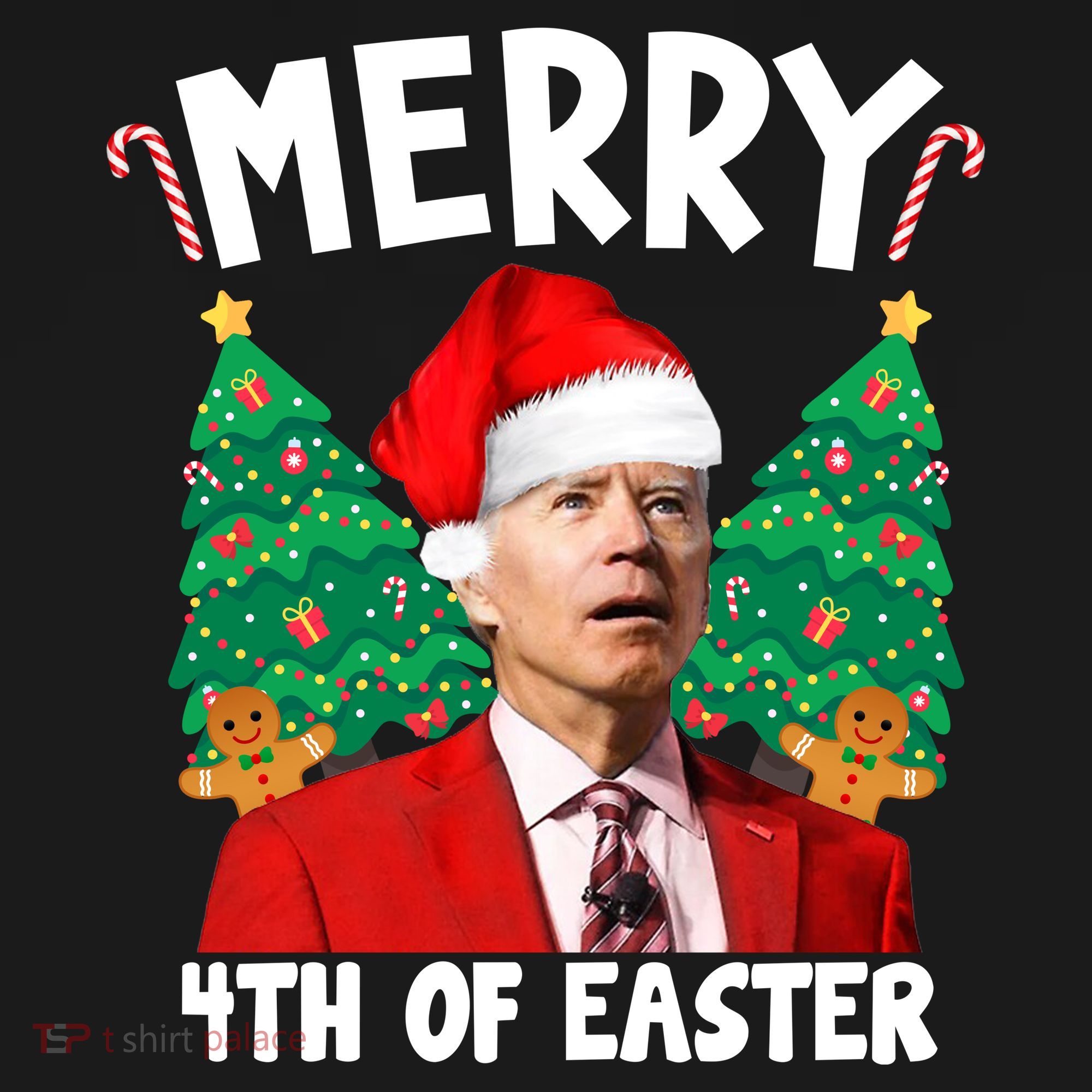 Merry 4th Of Easter Funny Joe Biden Holiday Women's Hoodie