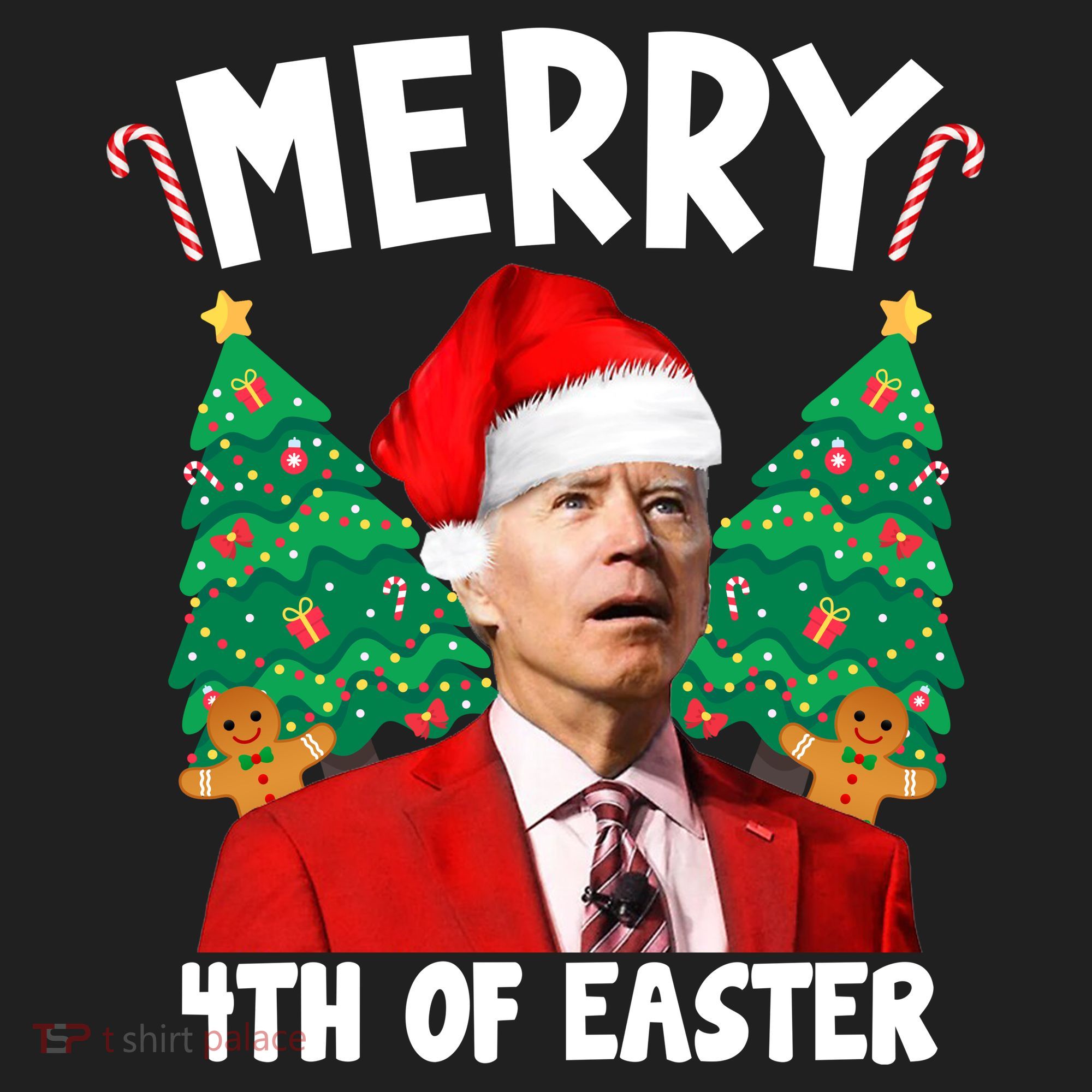 Merry 4th Of Easter Funny Joe Biden Holiday Urban Oversized Heavyweight T-Shirt