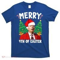 Merry 4th Of Easter Funny Joe Biden Holiday T-Shirt thumb 0