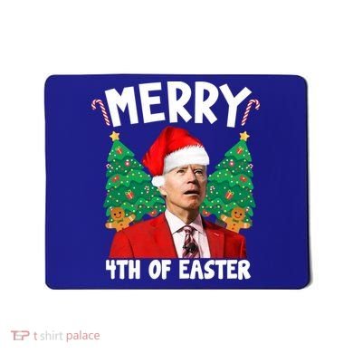 Merry 4th Of Easter Funny Joe Biden Holiday Mousepad