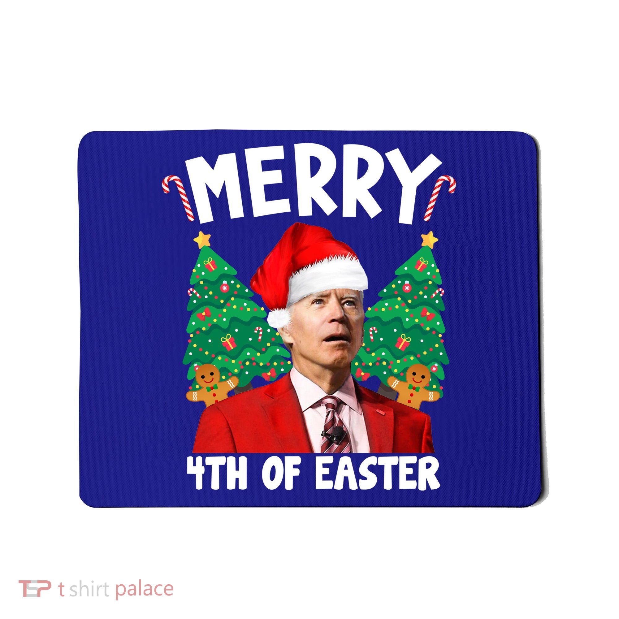 Merry 4th Of Easter Funny Joe Biden Holiday Mousepad