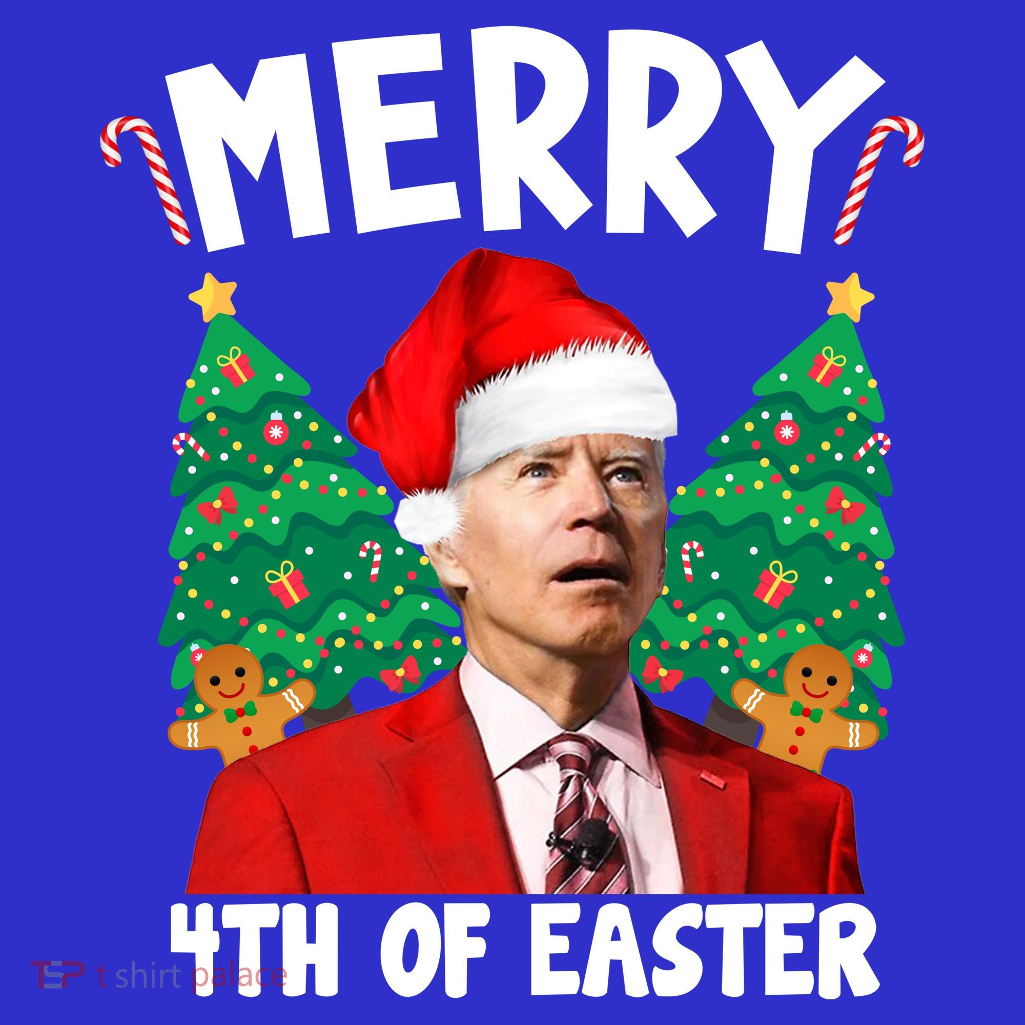 Merry 4th Of Easter Funny Joe Biden Holiday Women's Tank Top